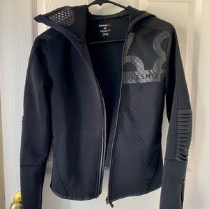Reebok zip-up hoodie sweater